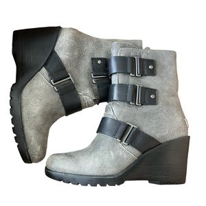 Sorel After Hours Bootie Women's Sz 7.5 Gray/Kettle Black